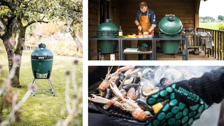 big green egg cuisine exterieure barbecue